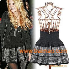 小批量加工批發 彈力螺紋拼接加厚西裝打底褲女裝56477