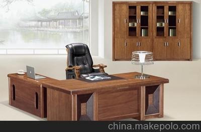 武漢實木班臺BT0005 高端定制，品質辦公的卓越之選